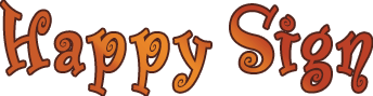 Happy Sign
